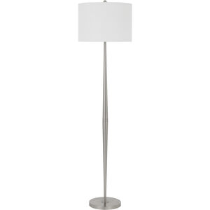 Sterling 62 inch 150.00 watt Brushed Steel Floor Lamp Portable Light