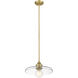 Paloma 1 Light 14 inch Olde Brass Pendant Ceiling Light in Oil Rubbed Bronze