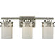 Ravendale 3 Light 20 inch Brushed Nickel Vanity Light Wall Light