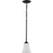 Classic 1 Light 5.13 inch Antique Bronze Mini-Pendant Ceiling Light