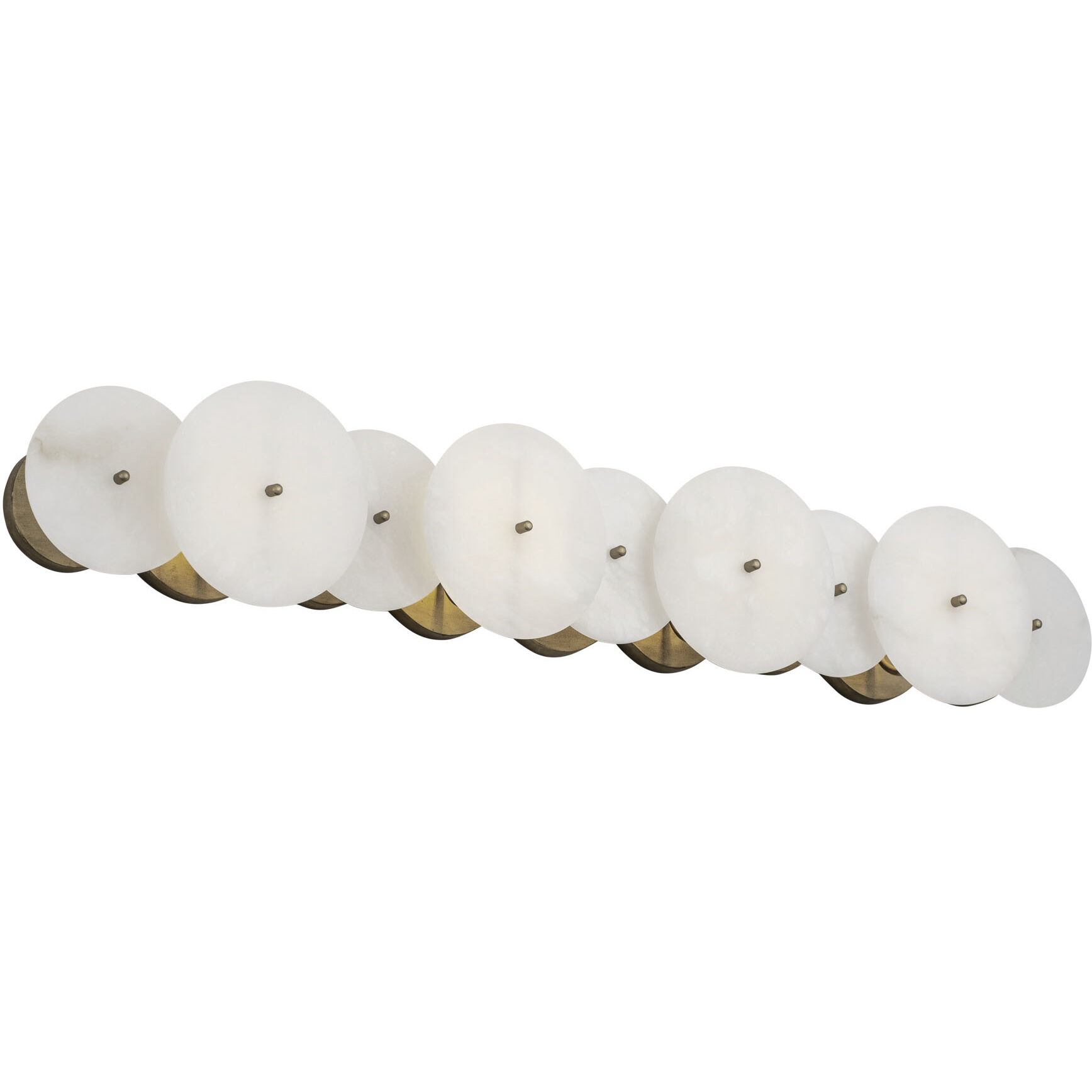 Cosmos 4 Light 35.75 inch Havana Gold Bath Vanity Wall Light, Smithsonian Collaboration