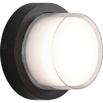 Syvana LED 6.75 inch Matte Black Wall Sconce Wall Light