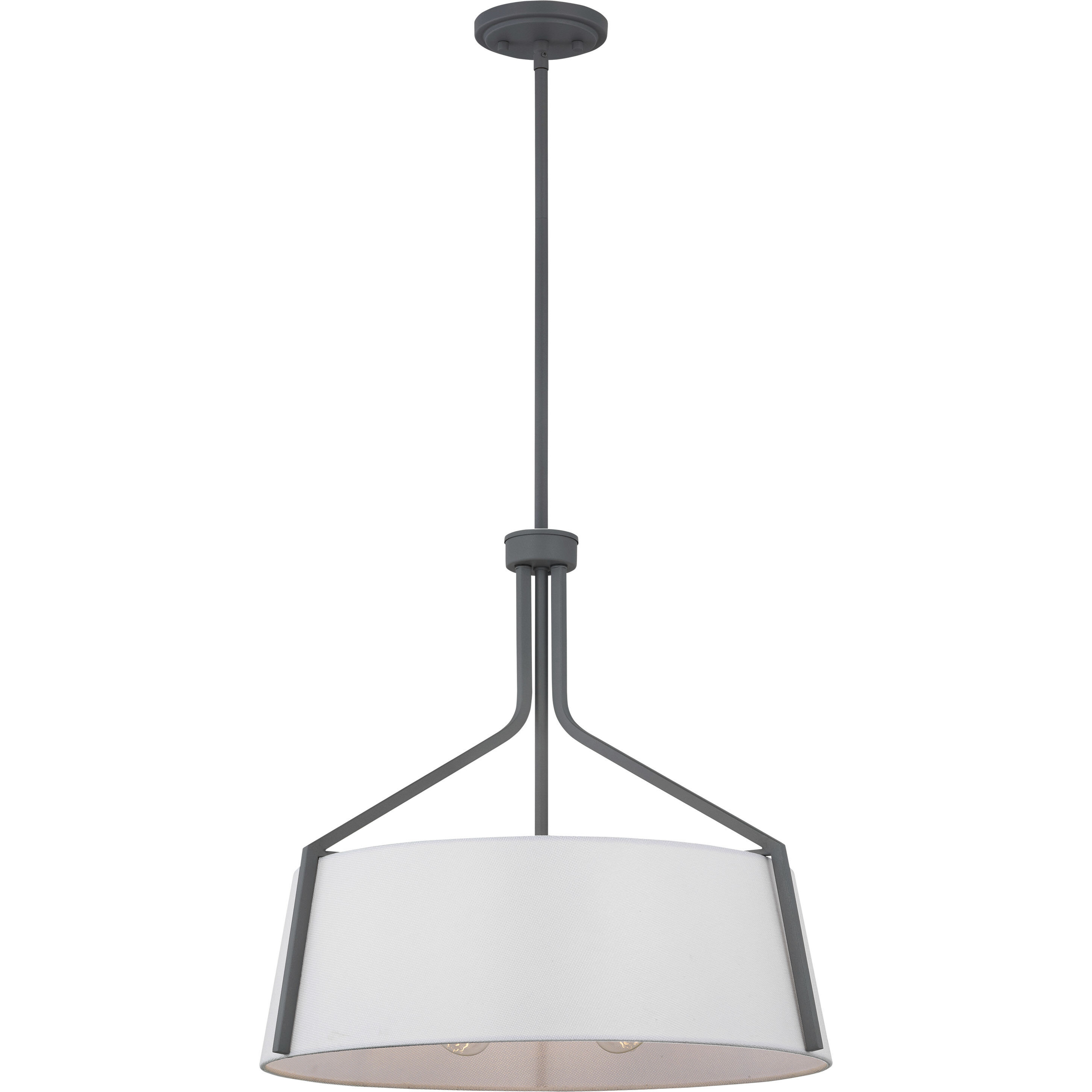Livingston 4 Light 22 inch Putty Gray Pendant Ceiling Light