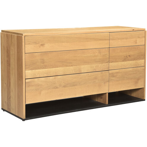 Quinton Natural Oak Dresser, Large