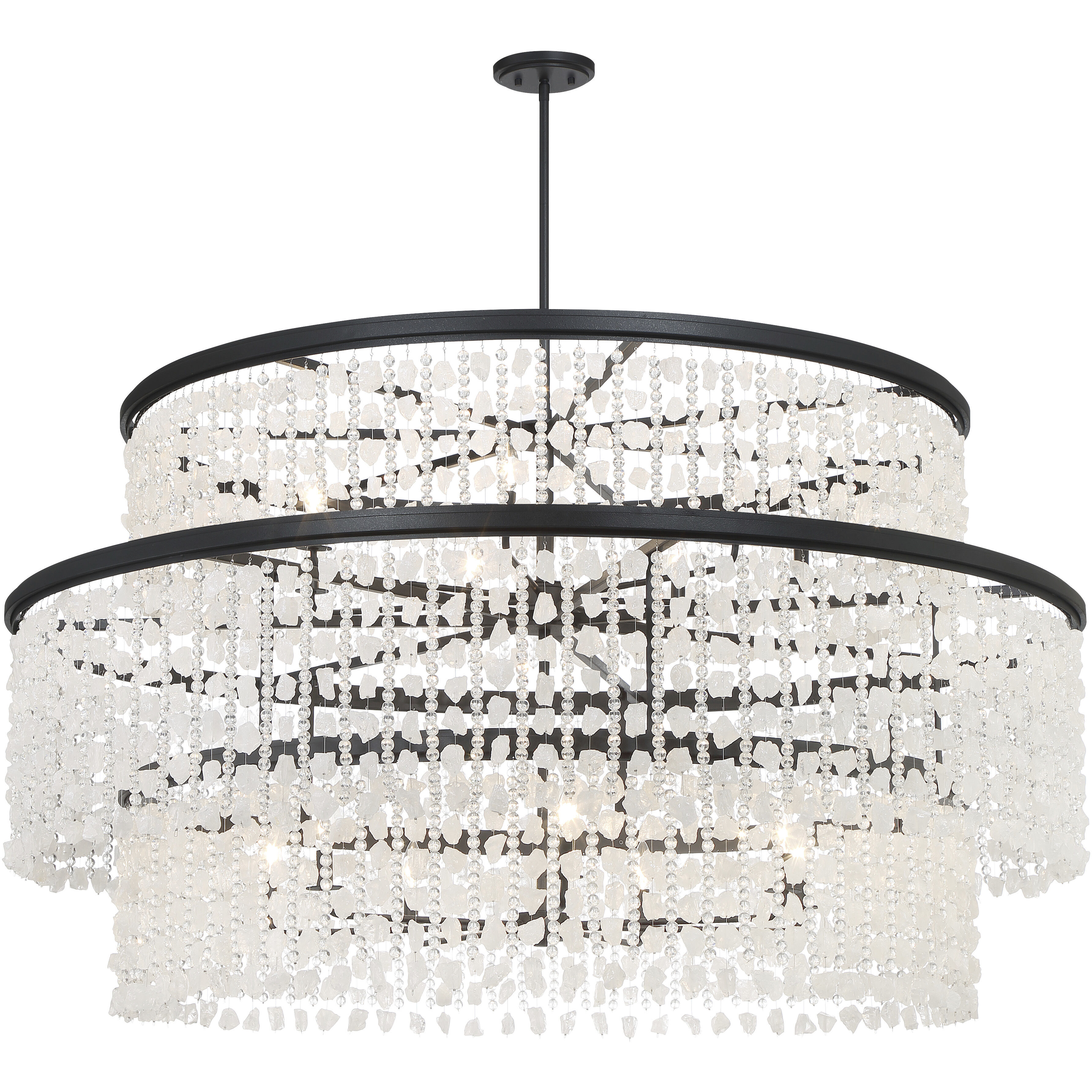 Shimmering Elegance 14 Light Chandelier Ceiling Light
