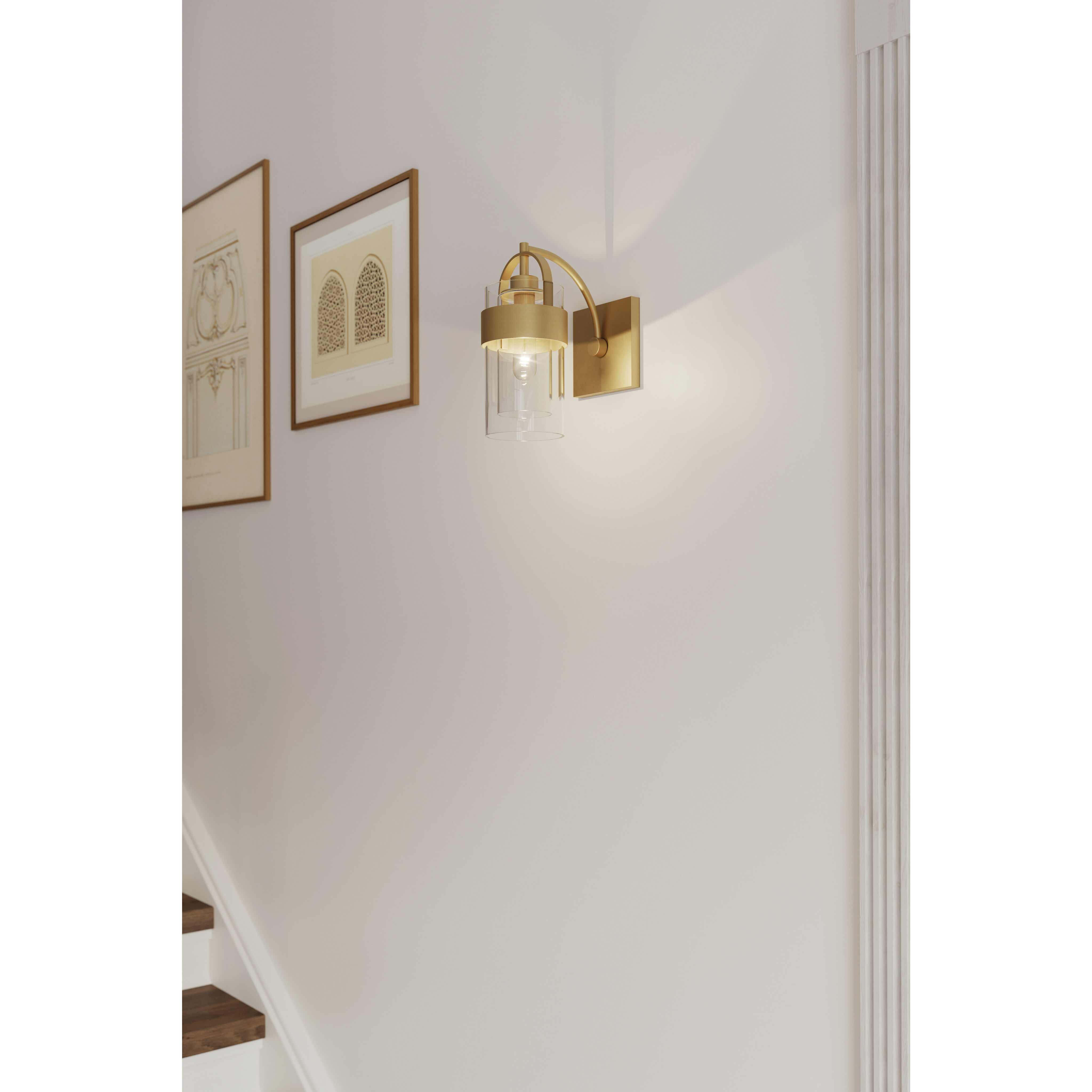 Ravik 1 Light 5 inch Legacy Brass Bath Sconce Wall Light