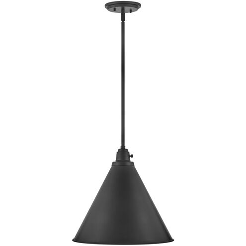 Arti LED 15 inch Black Pendant Ceiling Light