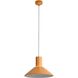 Faroe Pendant Ceiling Light in Earth Yellow/Grey