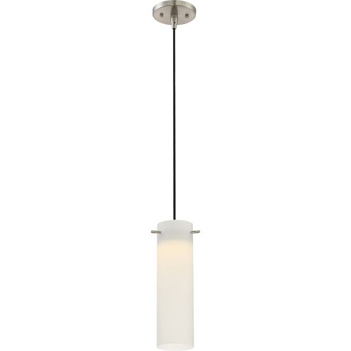 Pulse LED 3 inch Brushed Nickel Mini Pendant Ceiling Light