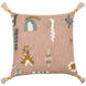 Mystic 20 inch Dusty Pink Pillow Kit in 20 x 20, Square
