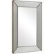 Illuminate 36.13 X 24.13 inch Plated Antique Brass Mirror
