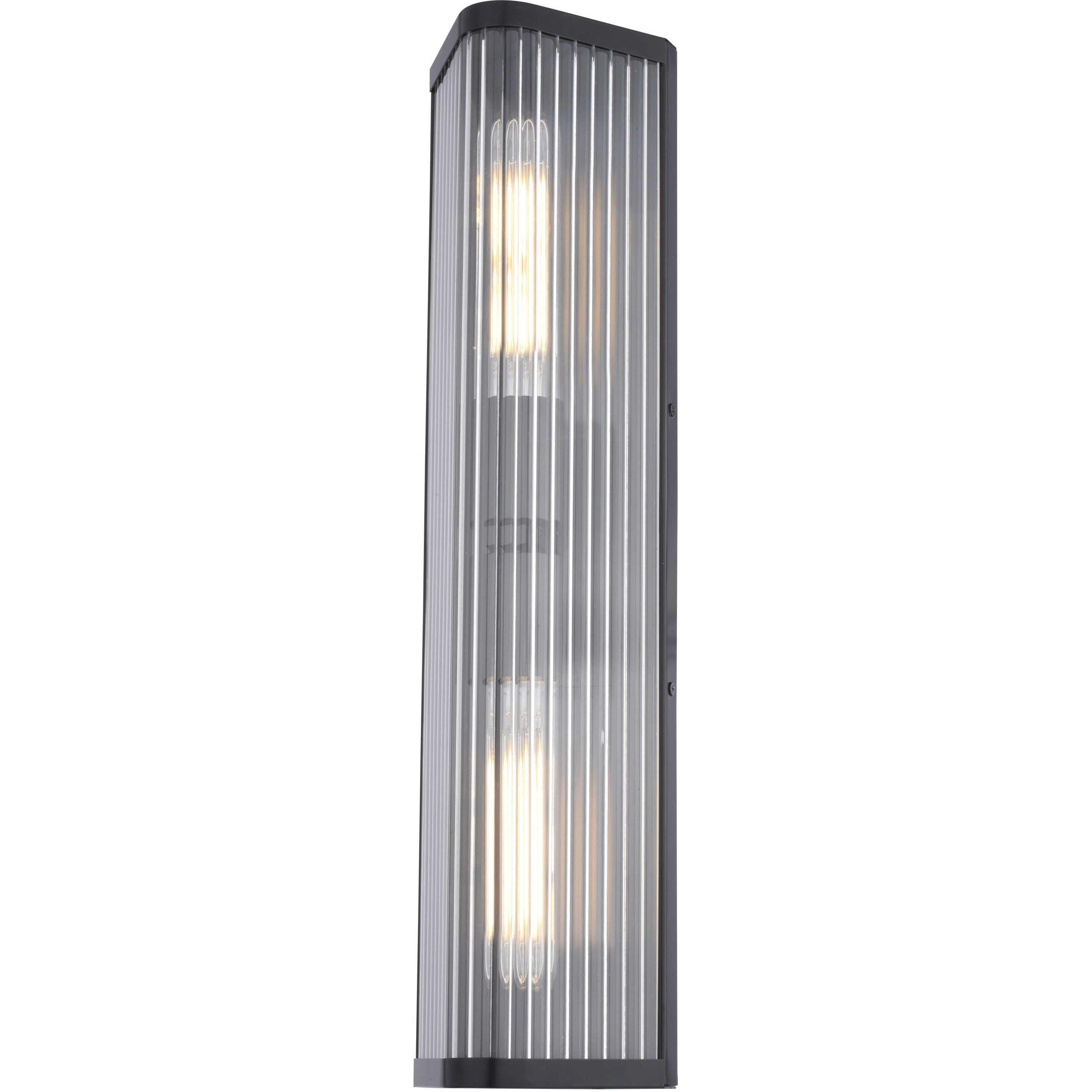 Barbier 2 Light 5.5 inch Matte Black Wall Light