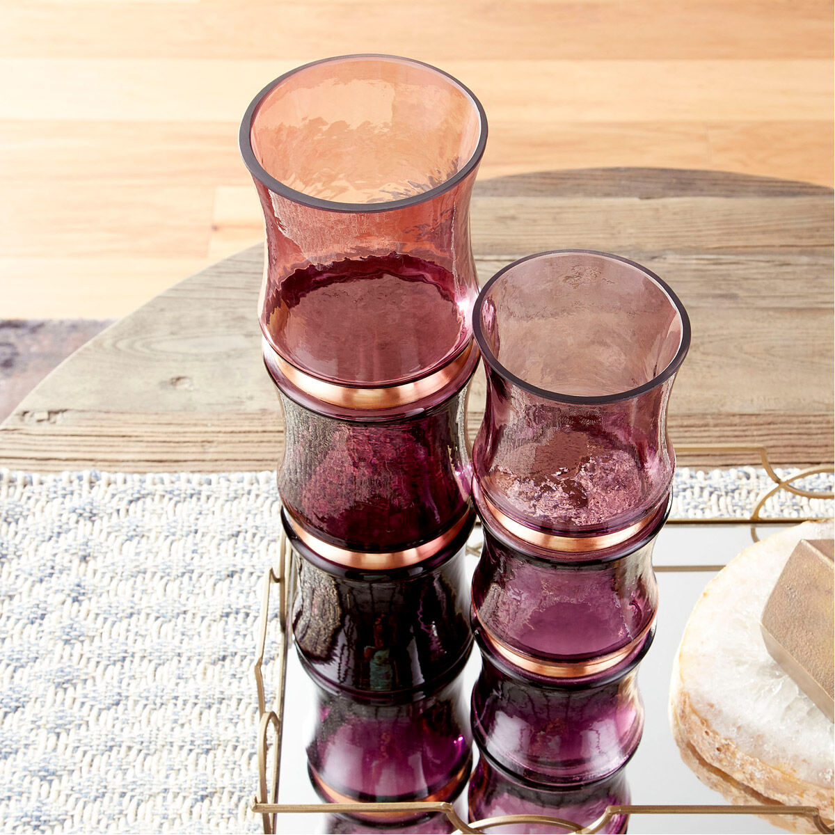 Nephrite Antique Gold Trays