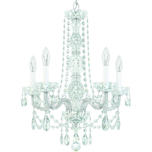 Arlington 5 Light 20.5 inch Polished Silver Chandelier Ceiling Light