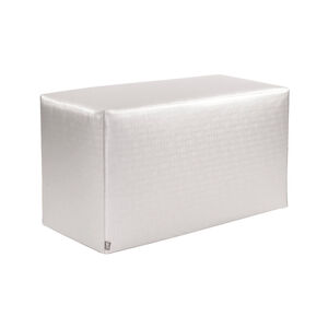 Universal Luxe Mercury Bench with Slipcover
