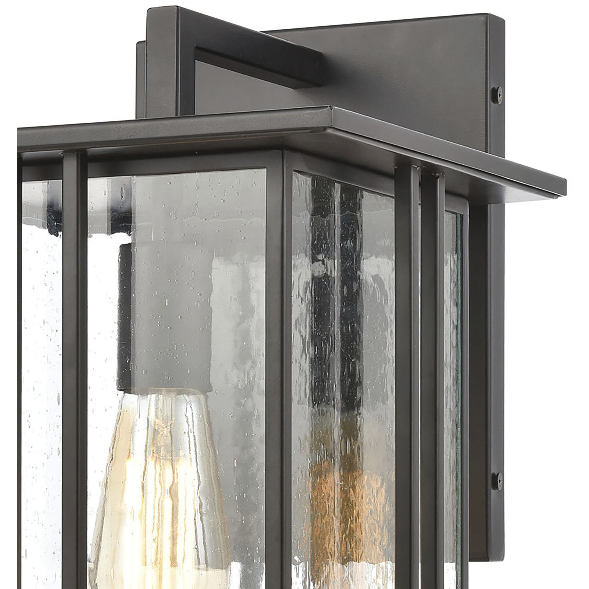 Radnor 1 Light 16 inch Matte Black Outdoor Wall Sconce