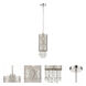 Masura 1 Light 7 inch Polished Nickel Pendant Ceiling Light
