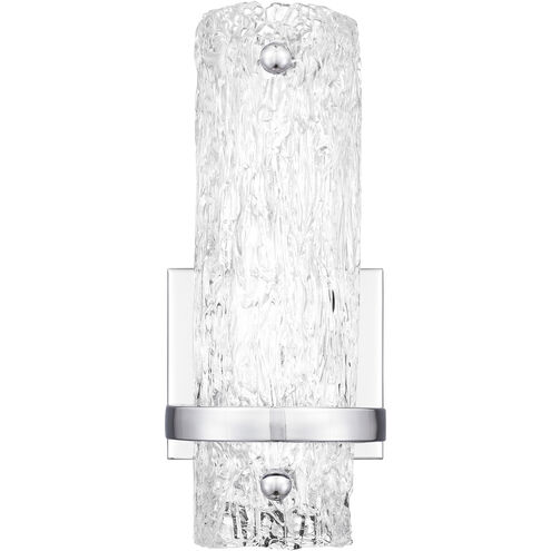 Pell 5 inch Polished Chrome Wall Sconce Wall Light, Small