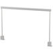 Sobre 19 inch 10.80 watt Silver Table Lamp Portable Light