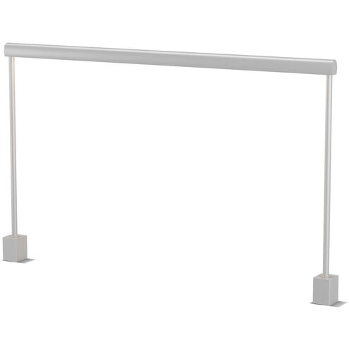 Sobre 19 inch 10.80 watt Silver Table Lamp Portable Light