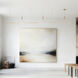 Thread 177.25 inch Brushed Gold Linear Pendant Ceiling Light in Remote Driver