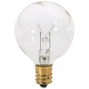 Lumos Incandescent G12 1/2 Candelabra E12 25 watt 120V 2700K Light Bulb