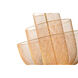 Canada LED 24 inch Gold LED Chandelier Ceiling Light