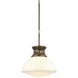 Bruceville 1 Light 16 inch Historic Bronze Pendant Ceiling Light
