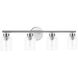 Vienna 4 Light 29.00 inch Bathroom Vanity Light