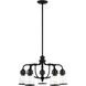 Lawrenceville 5 Light 24 inch Black Chandelier Ceiling Light