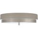 Elliott LED 16 inch Polished Nickel Flush Mount Ceiling Light