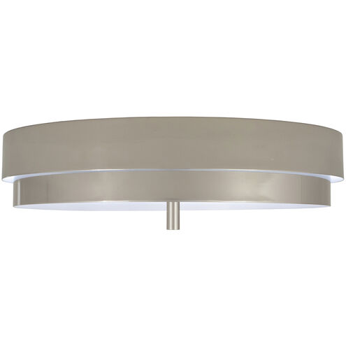 Elliott LED 16 inch Polished Nickel Flush Mount Ceiling Light