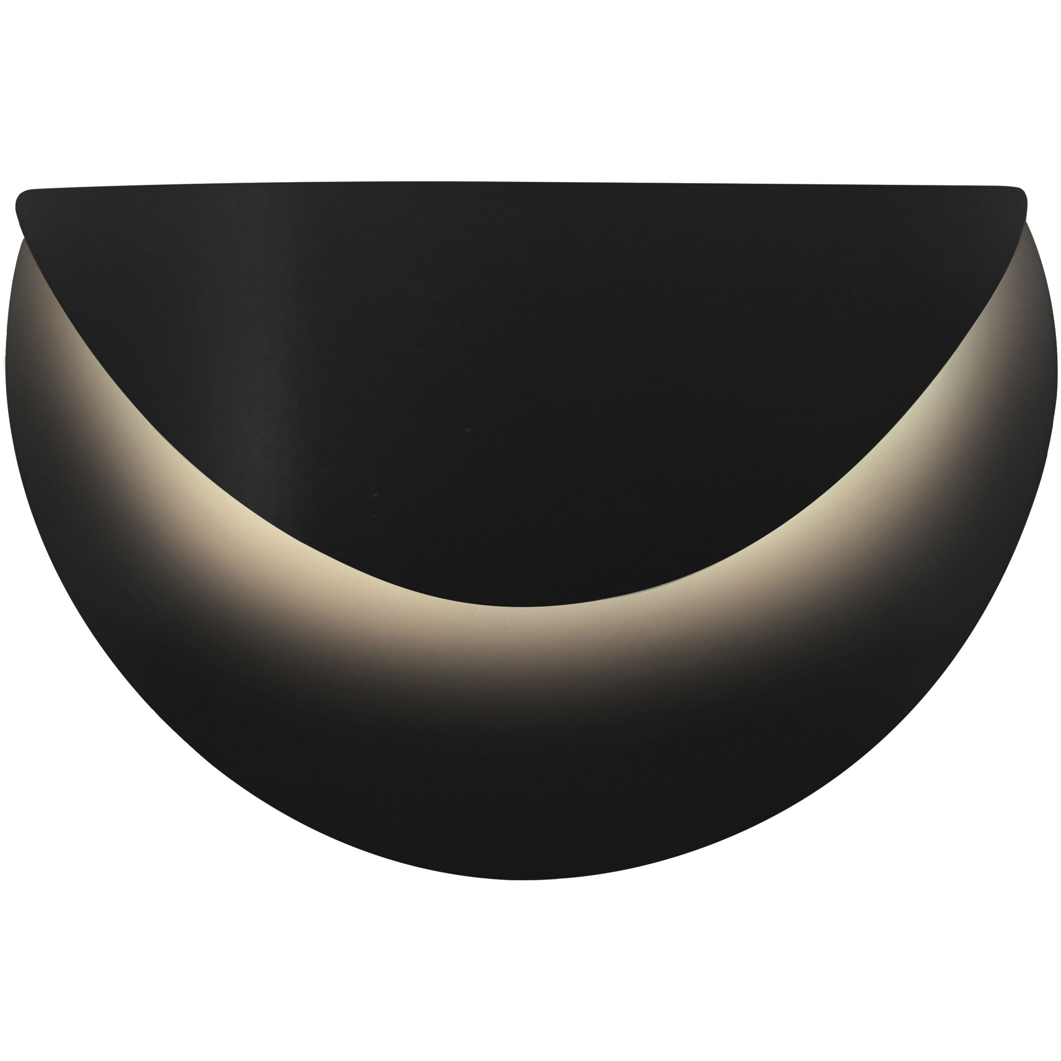Ambiance Collection - Petal Wall Sconce Wall Light in Carbon Matte Black, Form+Finish+Function