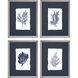 Naturals Collection Blue Framed Art