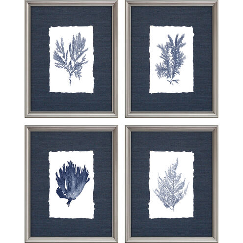 Naturals Collection Blue Framed Art