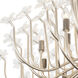 Wildflower 15 Light 40 inch Gold Dust/Artifact Chandelier Ceiling Light, Smithsonian Collaboration
