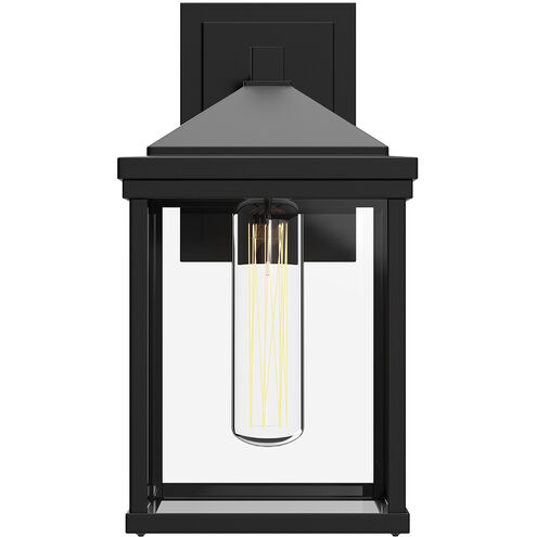 Larchmont 1 Light 14.88 inch Textured Black Exterior Wall Sconce