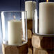 Hex Nut 16 X 6 inch Candleholder, Large