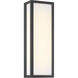 Marlborough LED 18 inch Sand Coal Outdoor Sconce