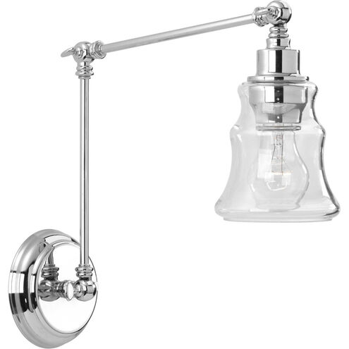 Maritime 1 Light 5 inch Polished Chrome Wall Bracket Wall Light