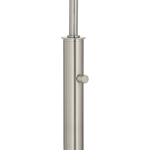 Cosmo 69.12 inch 100.00 watt Brushed Nickel and Brushed Steel Floor Lamp Portable Light