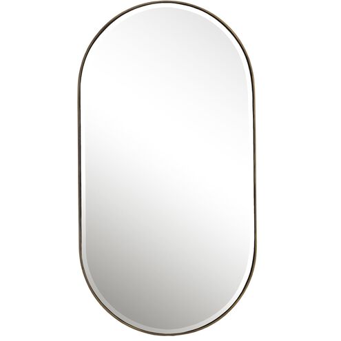 Lago 40 X 21.25 inch Antiqued Golden Bronze Mirror