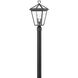 Estate Series Alford Place LED 20 inch Museum Black Outdoor Post Mount Lantern