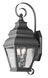 Exeter 2 Light 21.5 inch Black Outdoor Wall Lantern