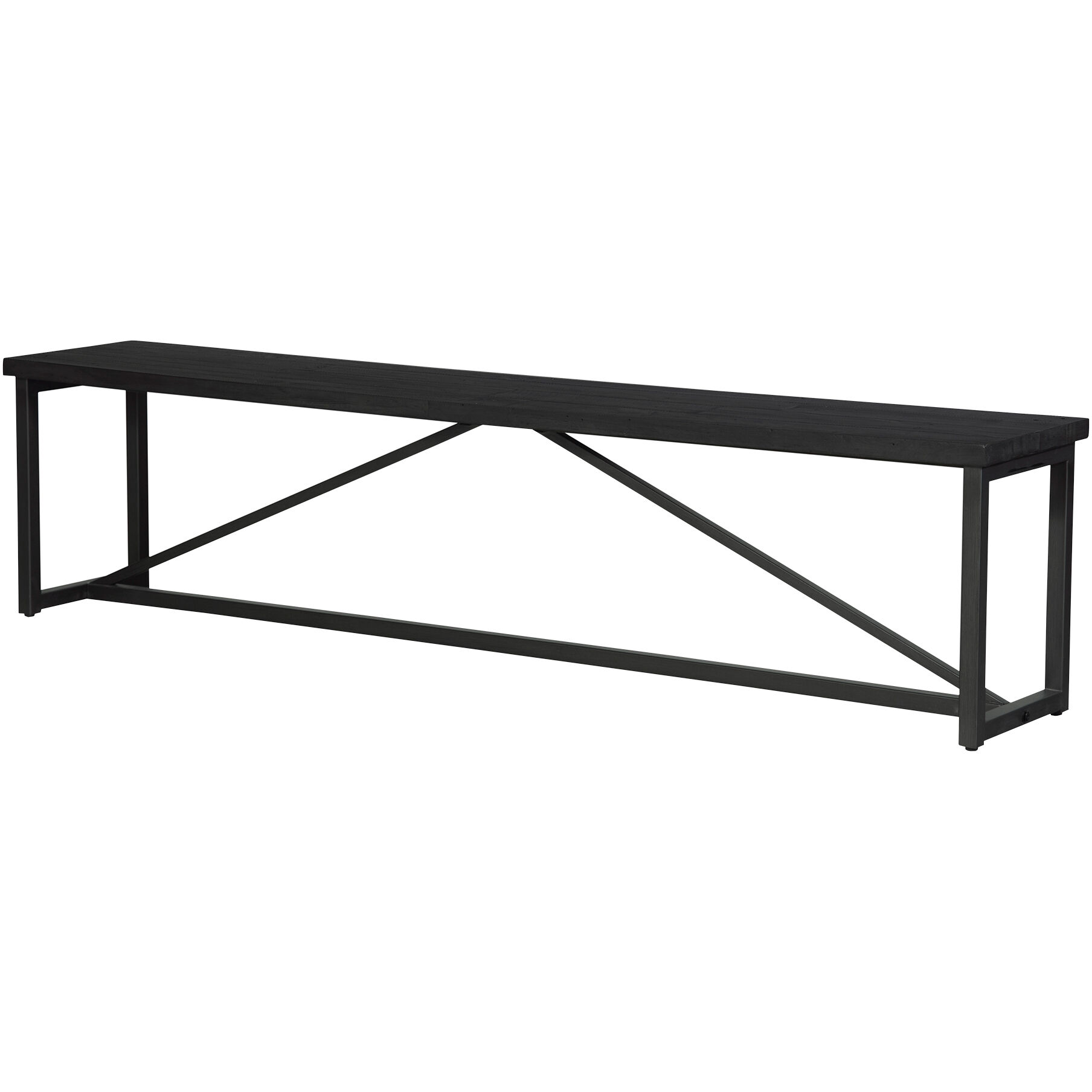 Sierra Black Dining Bench