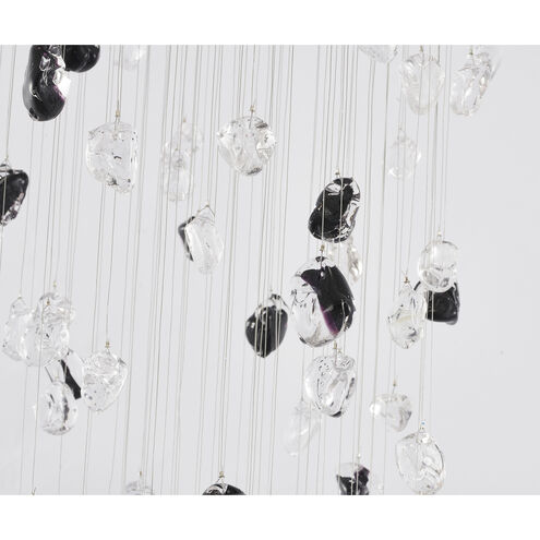 Canada 9 Light 22 inch Black Chandelier Ceiling Light
