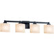 Fusion 33.5 inch Matte Black Bath Bar Wall Light