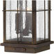 Heritage Bingham LED 8 inch Sienna Outdoor Hanging Lantern