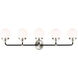 Ian K. Fowler Cafe 5 Light 38.25 inch Bathroom Vanity Light