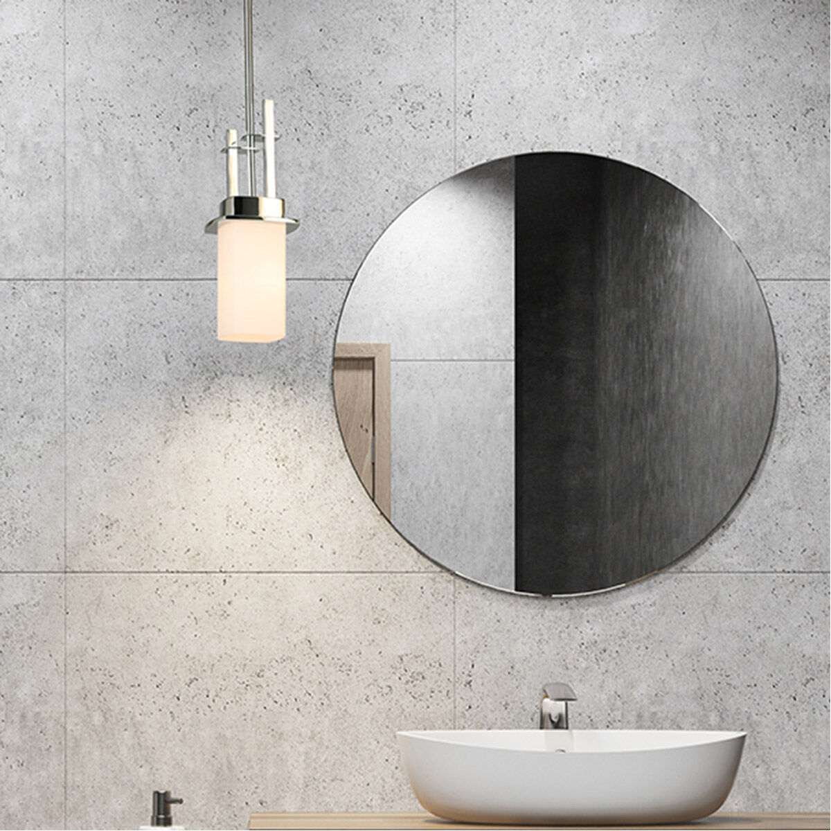 Vlacker 1 Light 5 inch Chrome Mini Pendant Ceiling Light